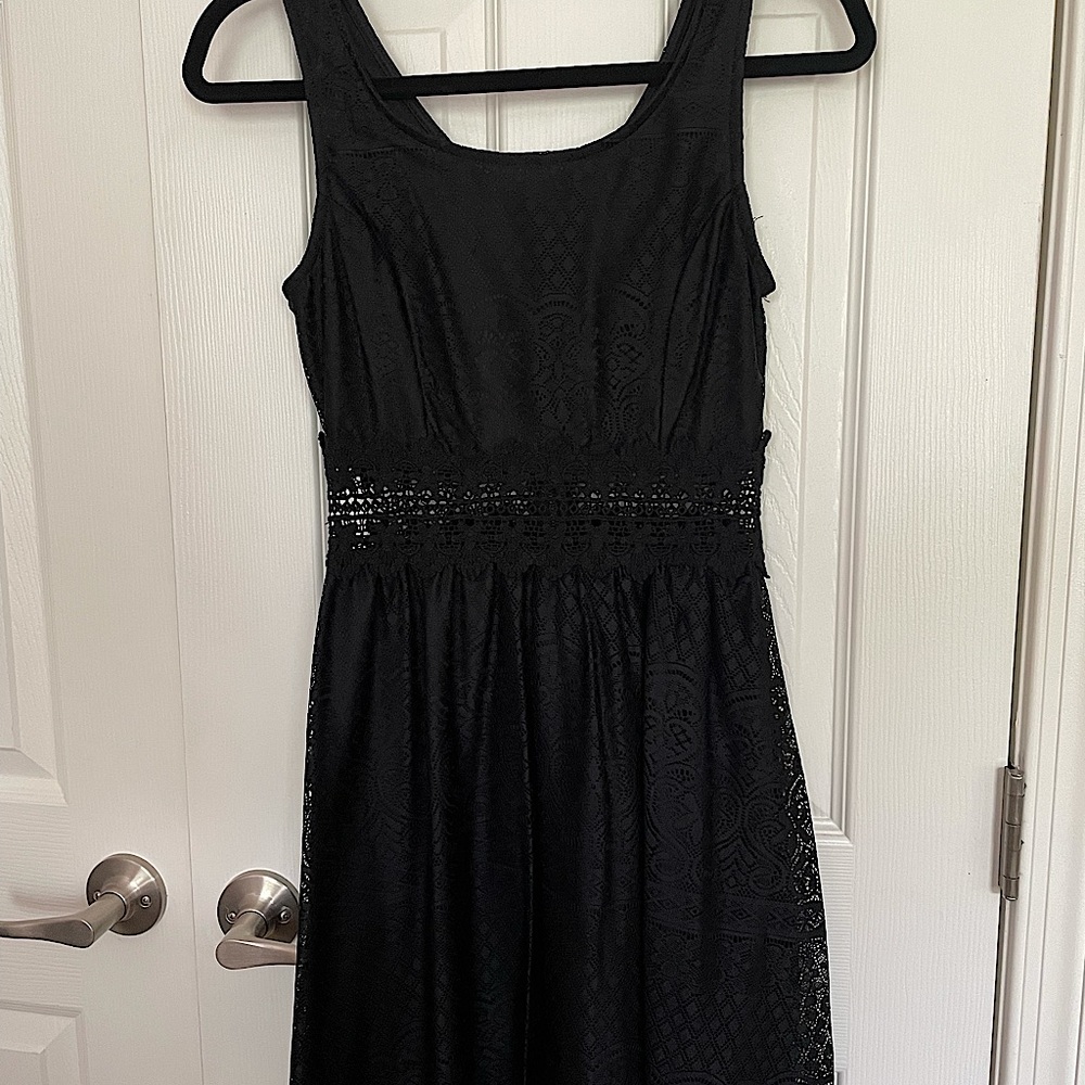 Black Lace Dress